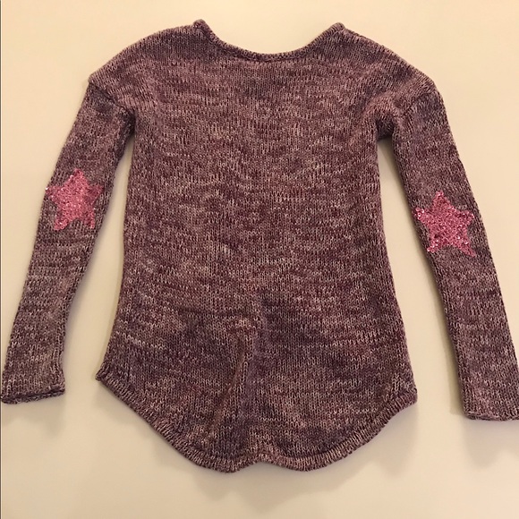 Design History Girls Purple High-Low Sweater S - Picture 2 of 4